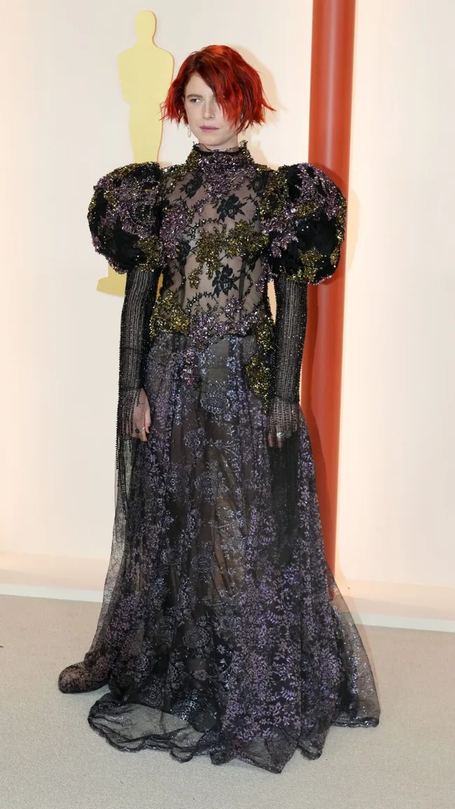 Jessie Buckley in Rodarte at the 2023 Oscars