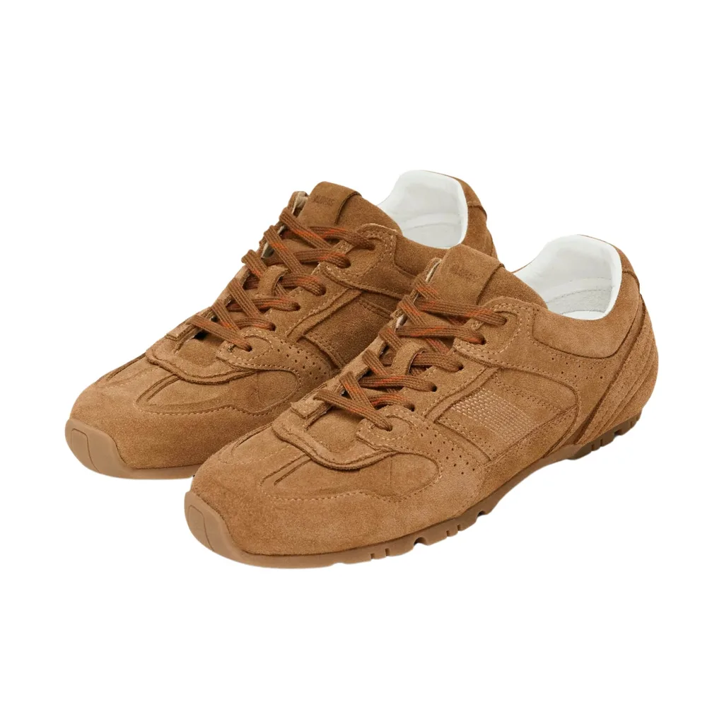 Alohas suede brown sneakers