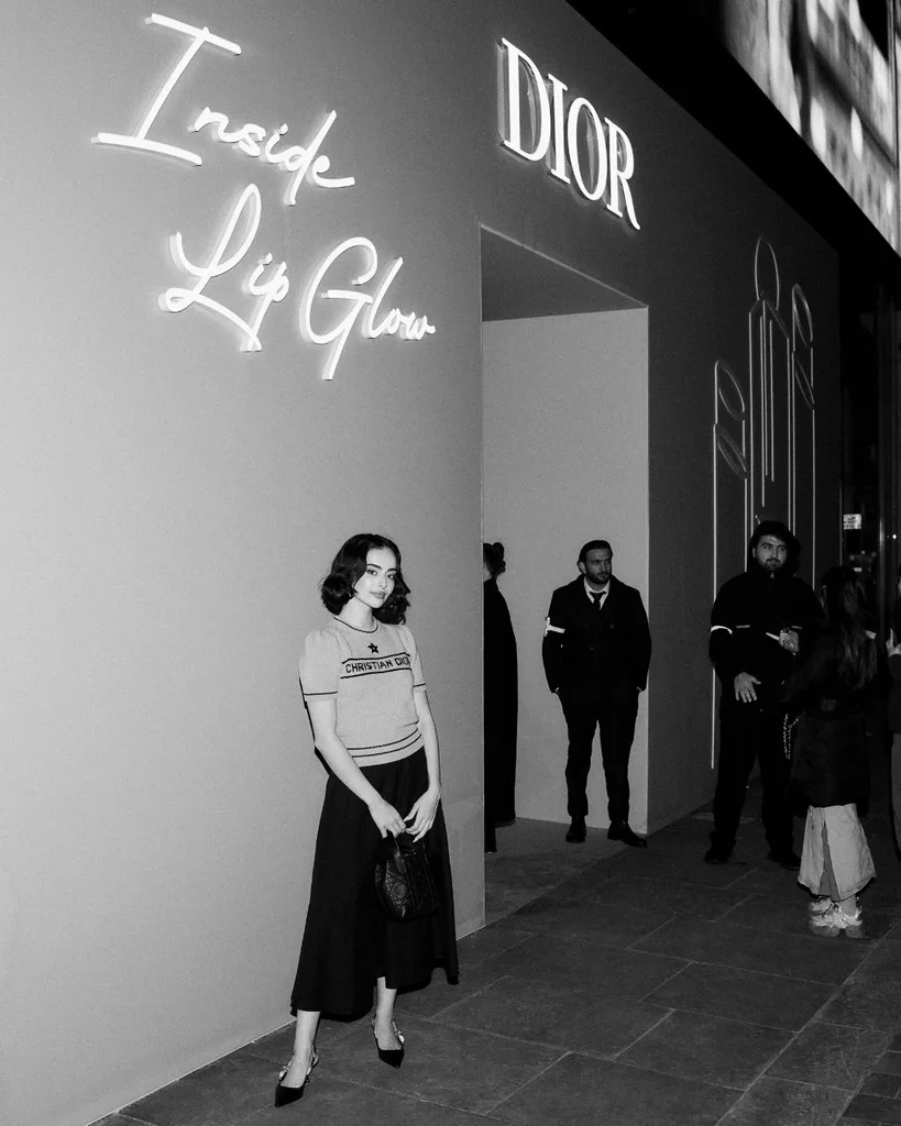dior addict party aubri ibrag
