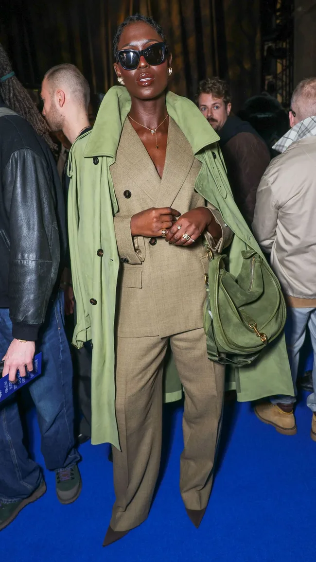 Jodie Turner-Smith Burberry Winter 2025 London Fashion Week (1)