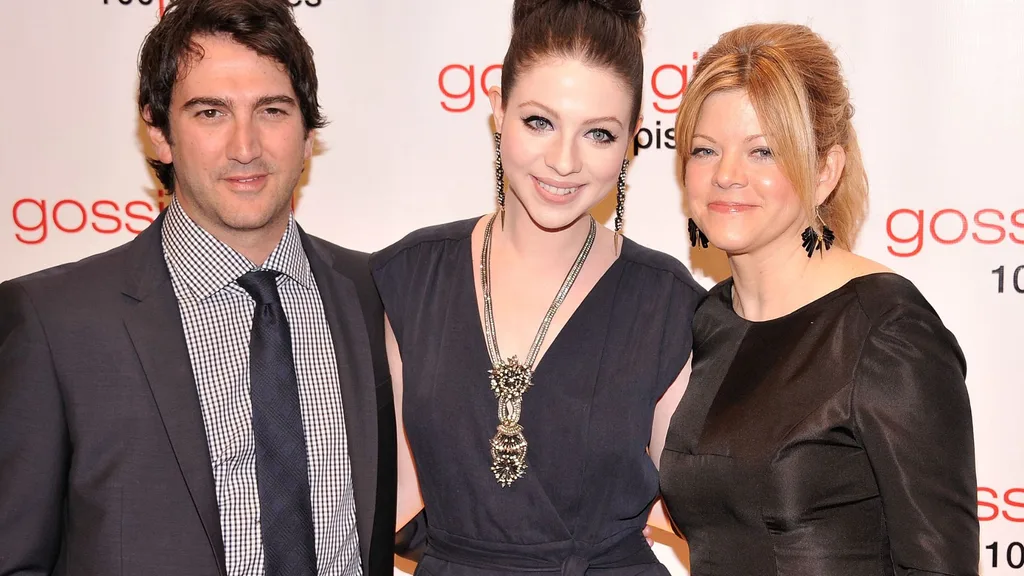 Josh Schwartz, Michelle Trachtenberg and Stephanie Savage