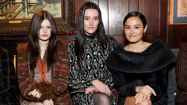 Scarlet Teresa White, Sarah Pidgeon and Chase Sui Wonders at Anna Sui