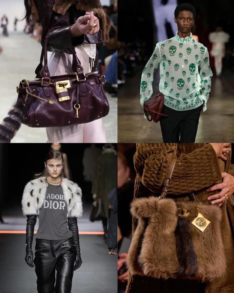 Blast from the past classics at Chloe, McQueen, Dior and Fendi