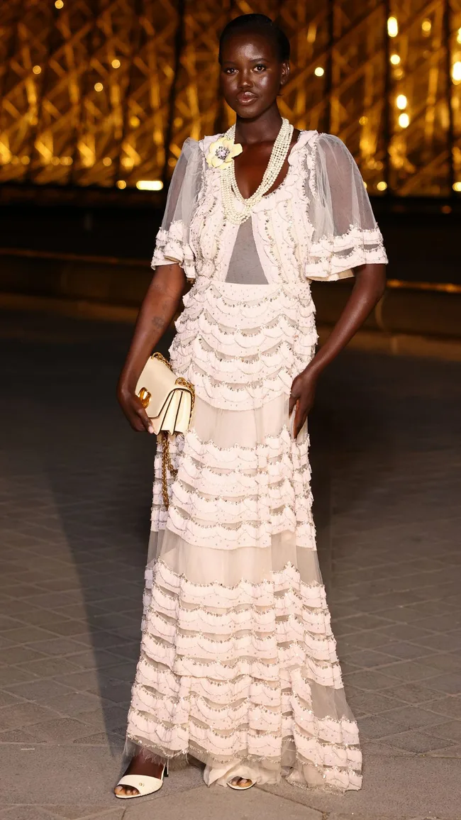 Adut Akech in chanel