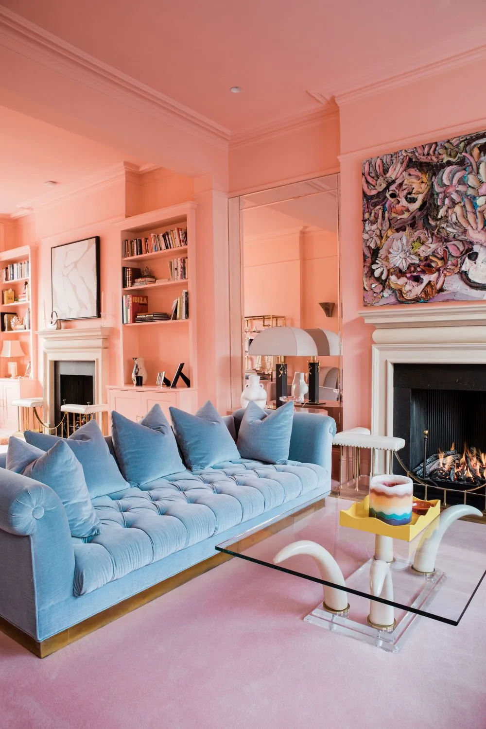 olivia von halle house elle living room