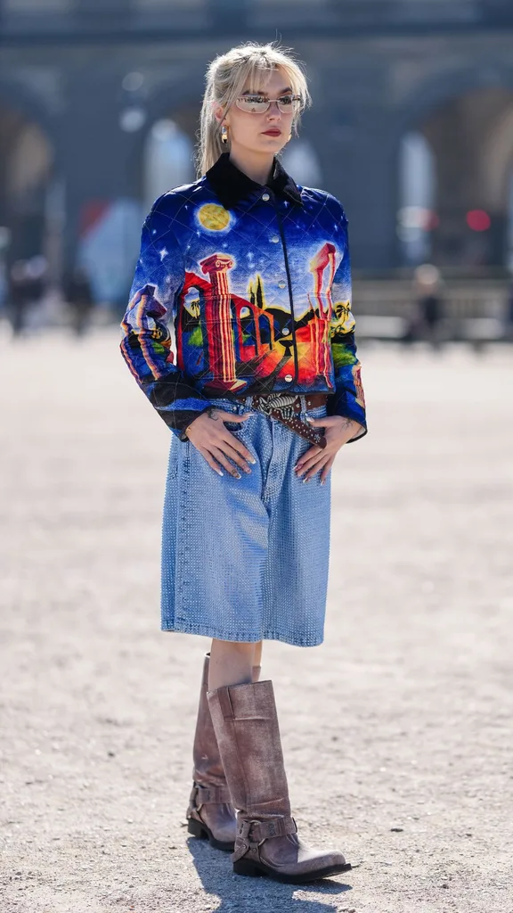 Guests at Paris Fashion Week