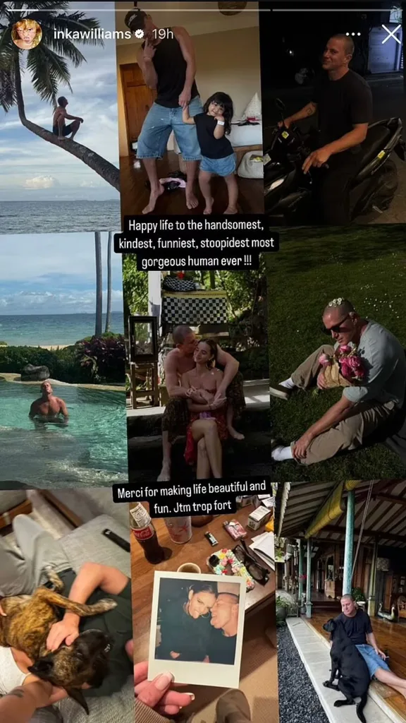 Inka Williams's birthday post for Channing Tatum