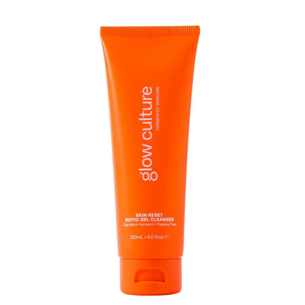 Glow culture skin reset biotic gel cleanser