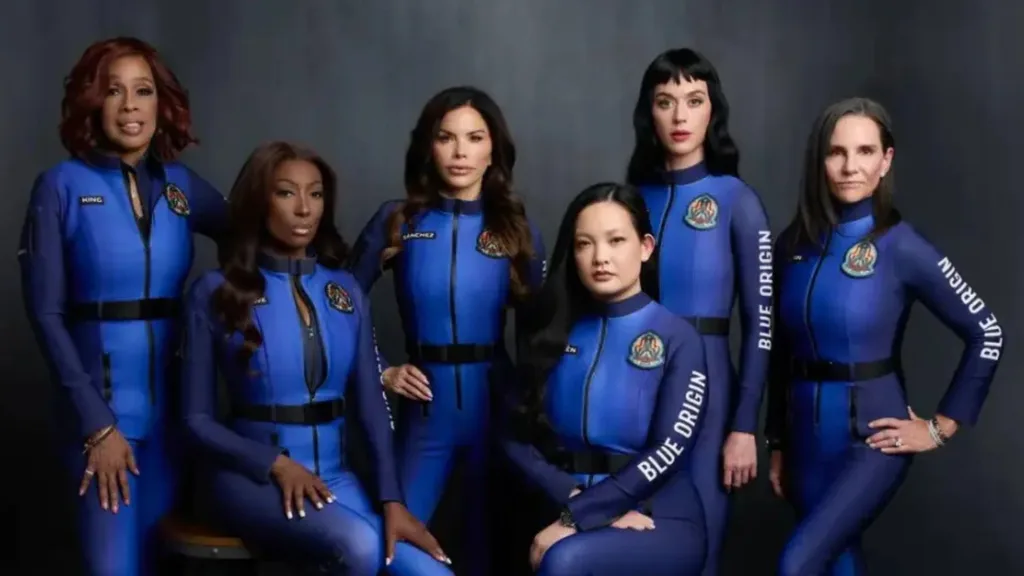 Katy Perry has gone to space