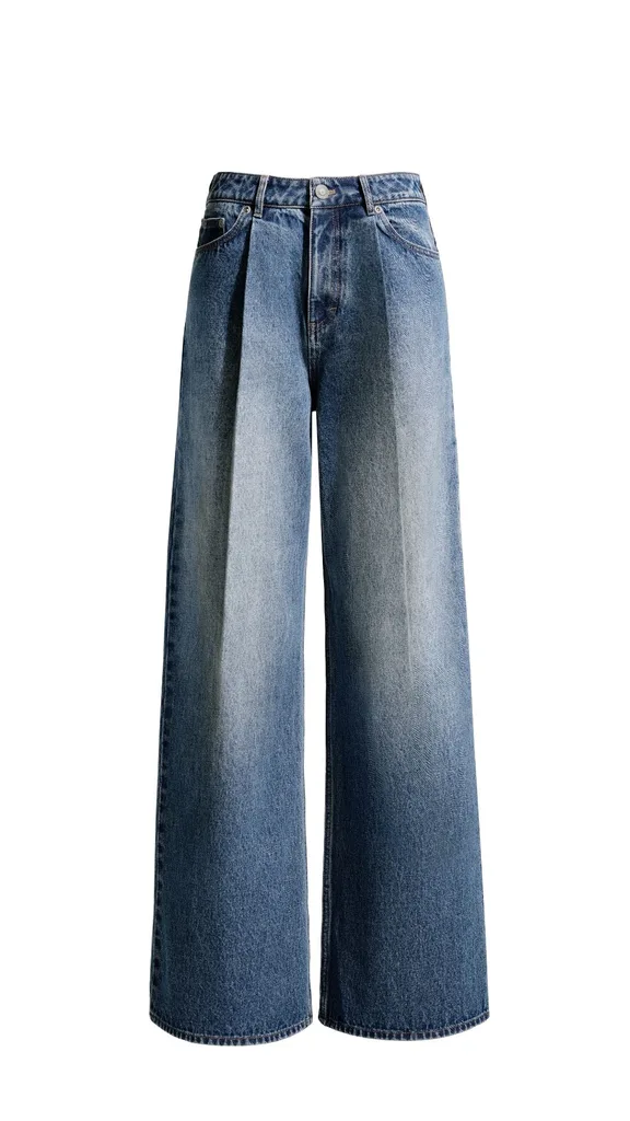 Magda Butrym pleated front jeans