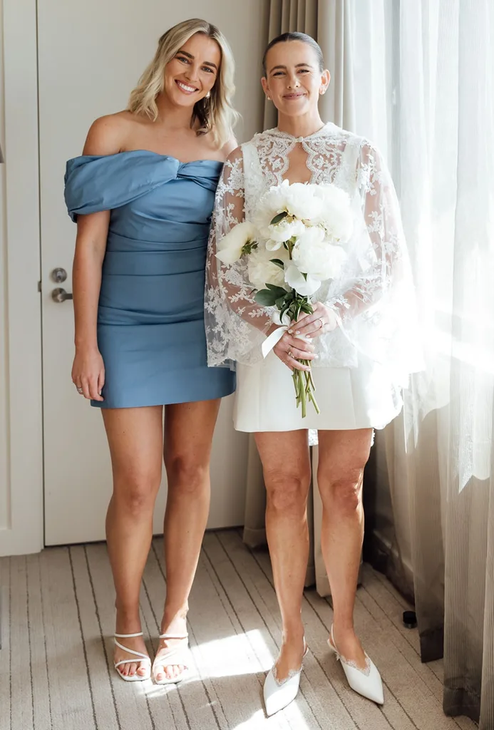 Molly at her wedding