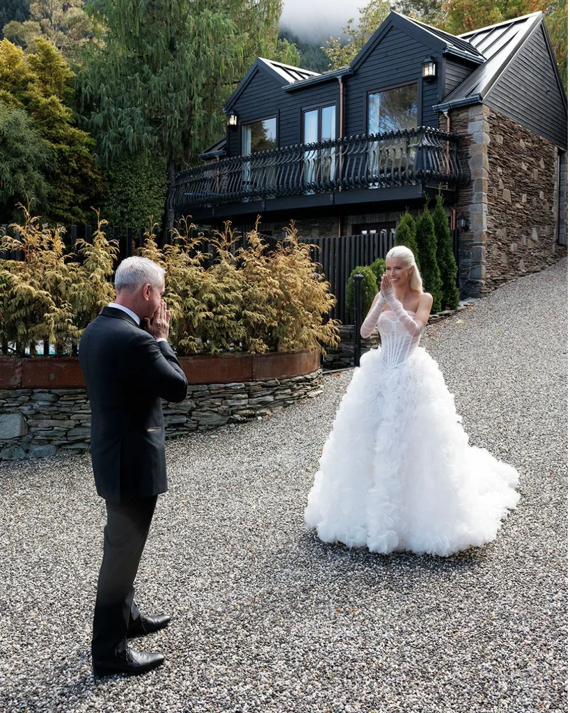 bride and father of the bride