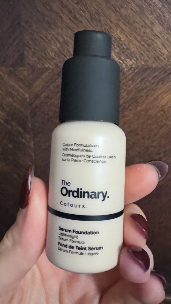 The Ordinary Serum Foundation in shade 1.1N
