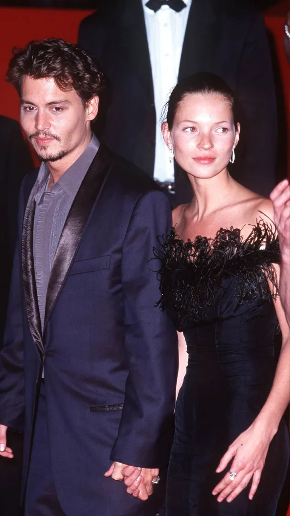 Kate Moss and Johnny Depp at Cannes