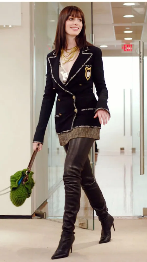 Anne Hathaway in the devil wears prada