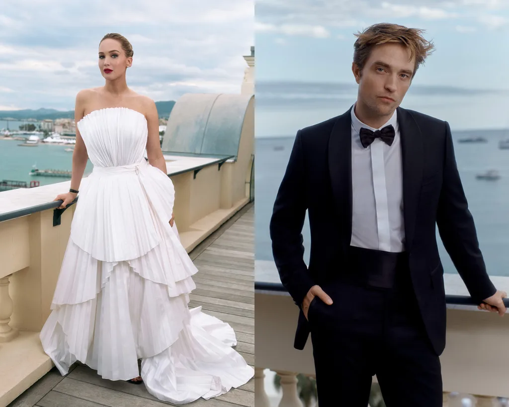 Jennifer Lawrence and Robert Pattinson