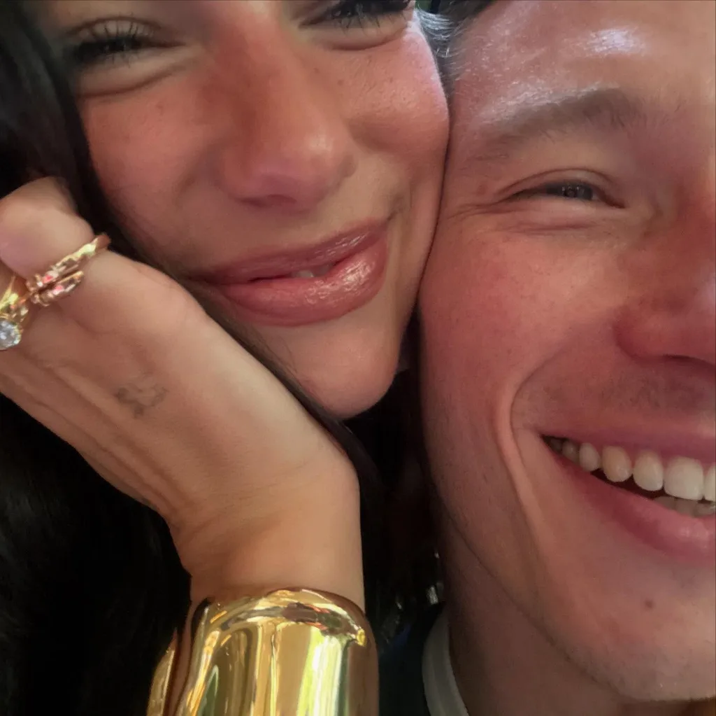 Dua Lipa and Callum Turner