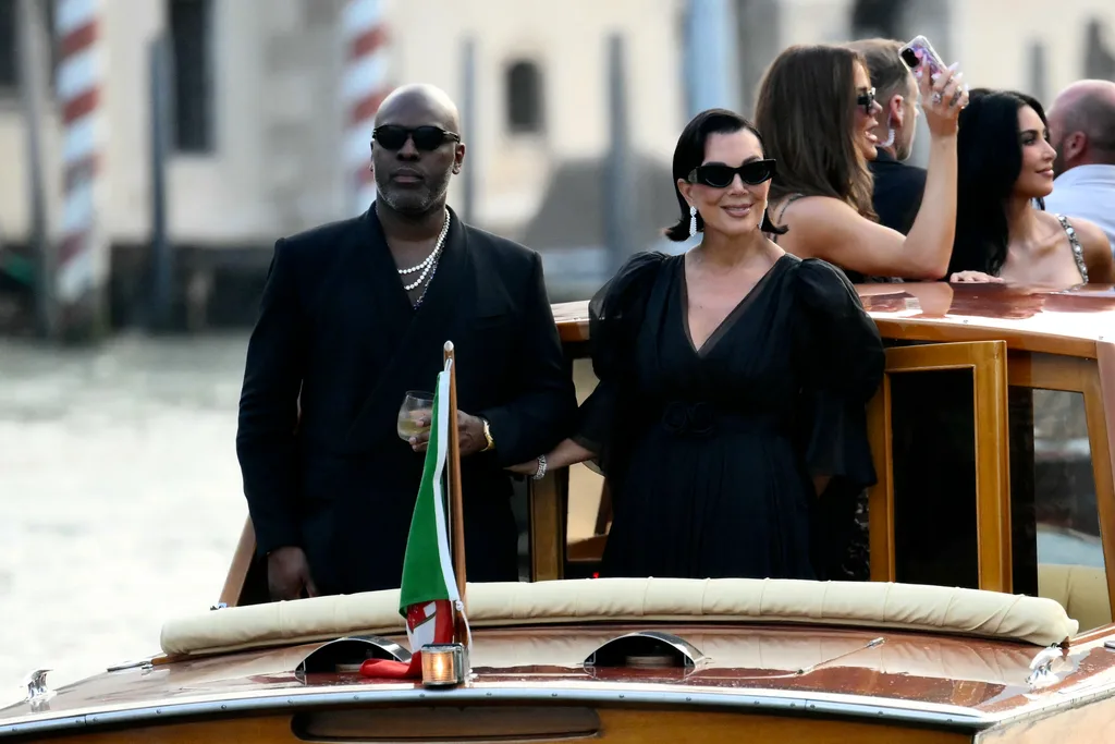 Kris Jenner and Corey Gamble