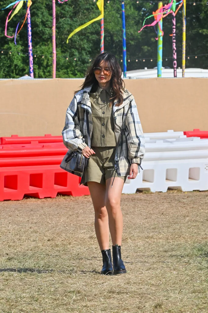 Gemma Chan at Glastonbury 2025