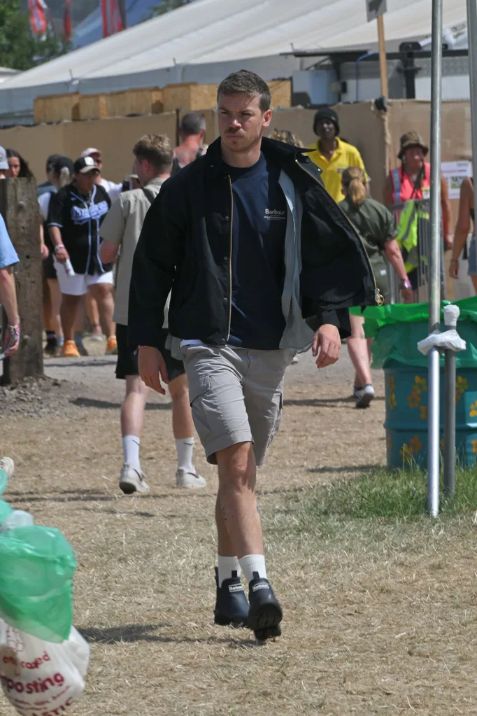 Will Poulter at Glastonbury 2025