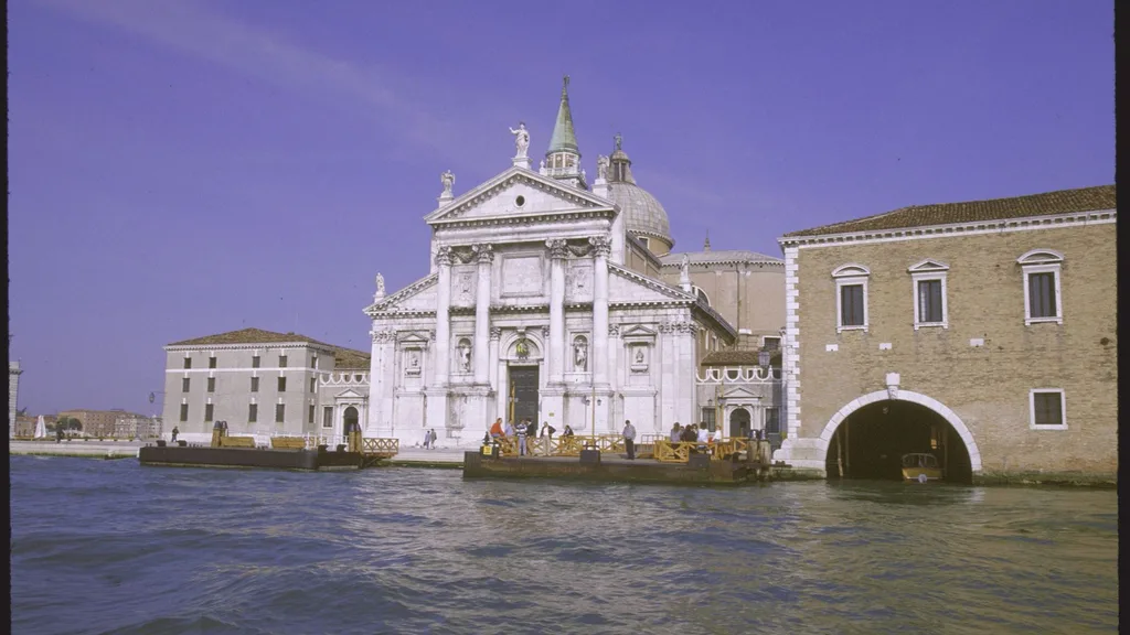 Isola di San GIorgio Maggiore where Jeff Besoz and Lauren Sanchez