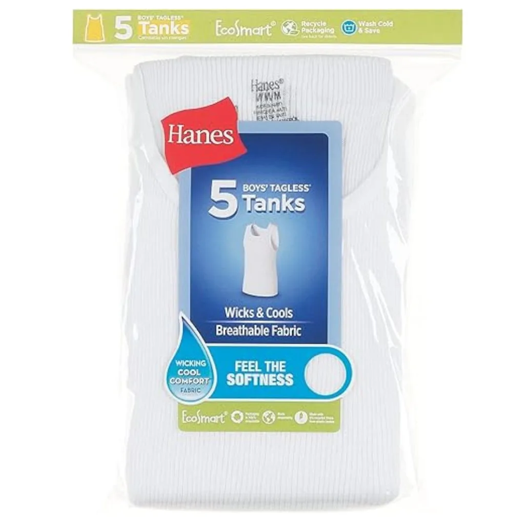 Hanes pack of singlets