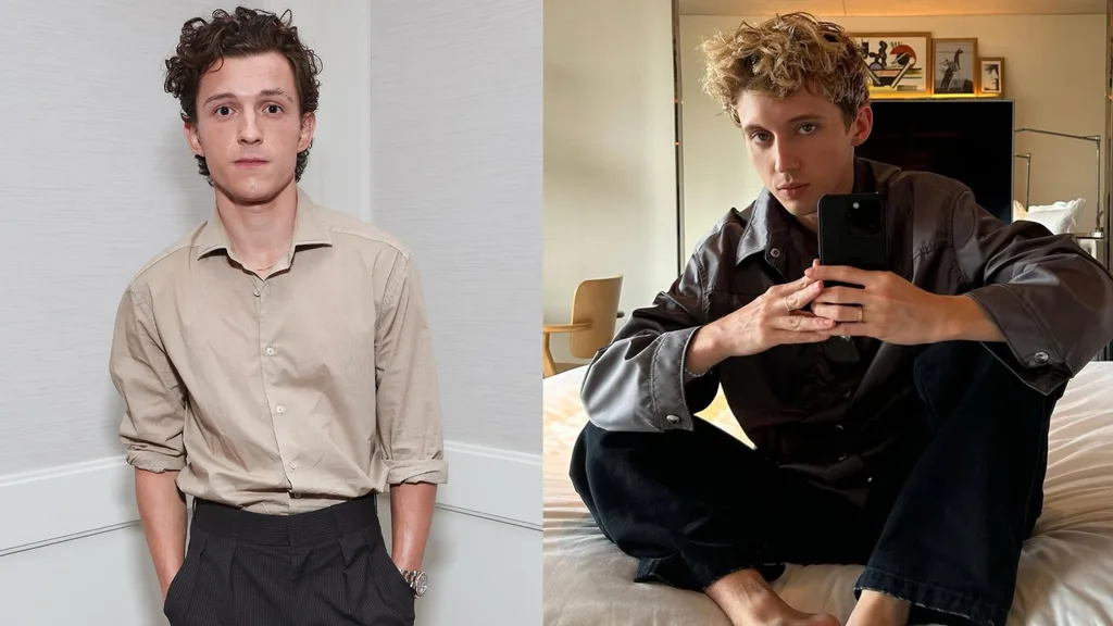 Tom Holland and Troye Sivan