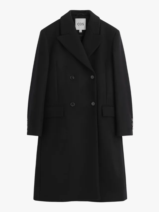 Best Winter Coats_marie claire_COS
Tailored Double Breasted Wool Long Coat
