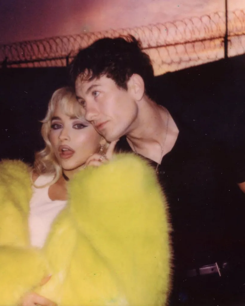 Sabrina Carpenter and Barry Keoghan