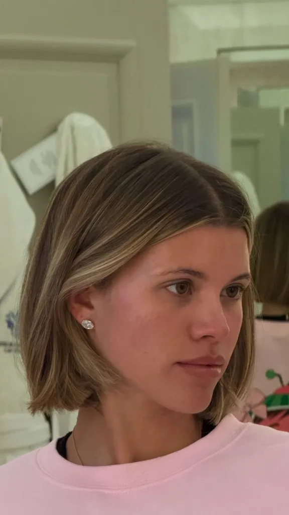 Sofia Richie Grainge new French bob