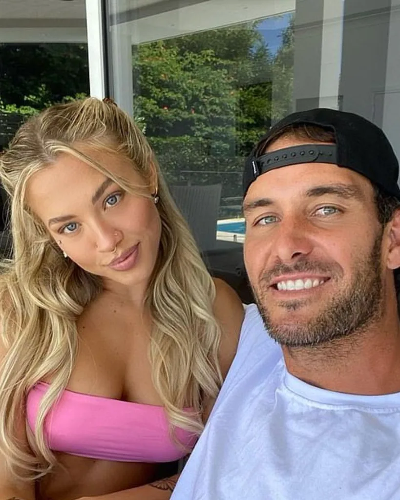 Tammy Hembrow and Matt Poole