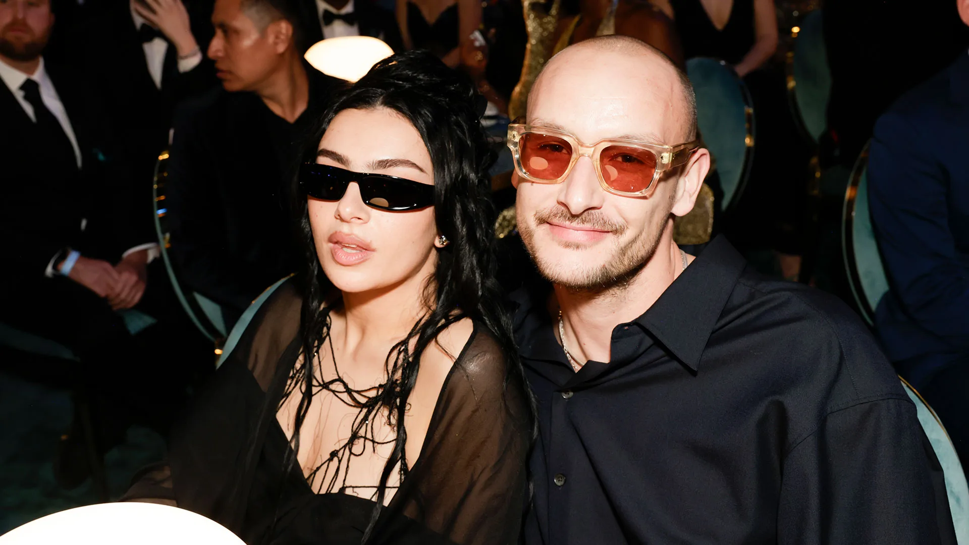 Charli XCX and George Daniel