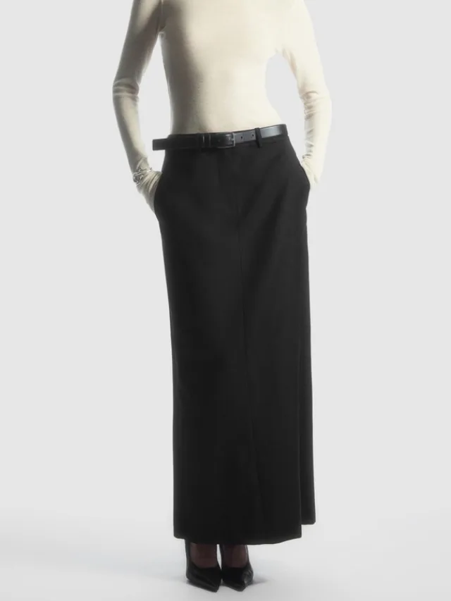 What To Shop On Sale At The Iconic_COS
Wool Column Maxi Skirt