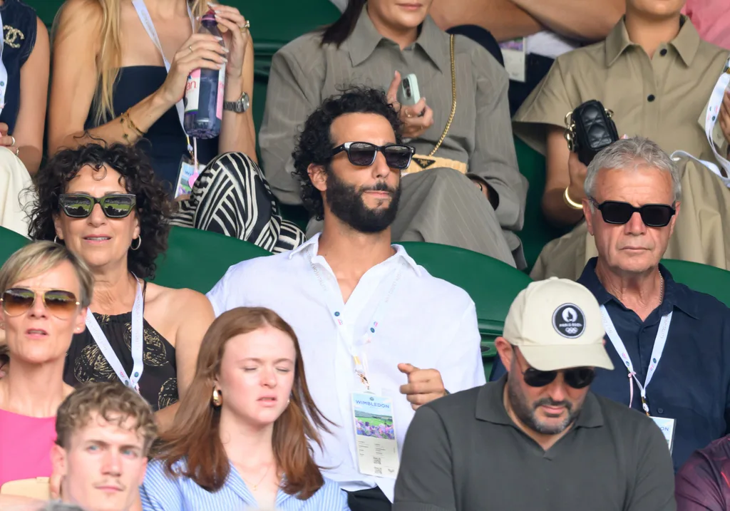 Daniel Ricciardo at Wimbledon 2025