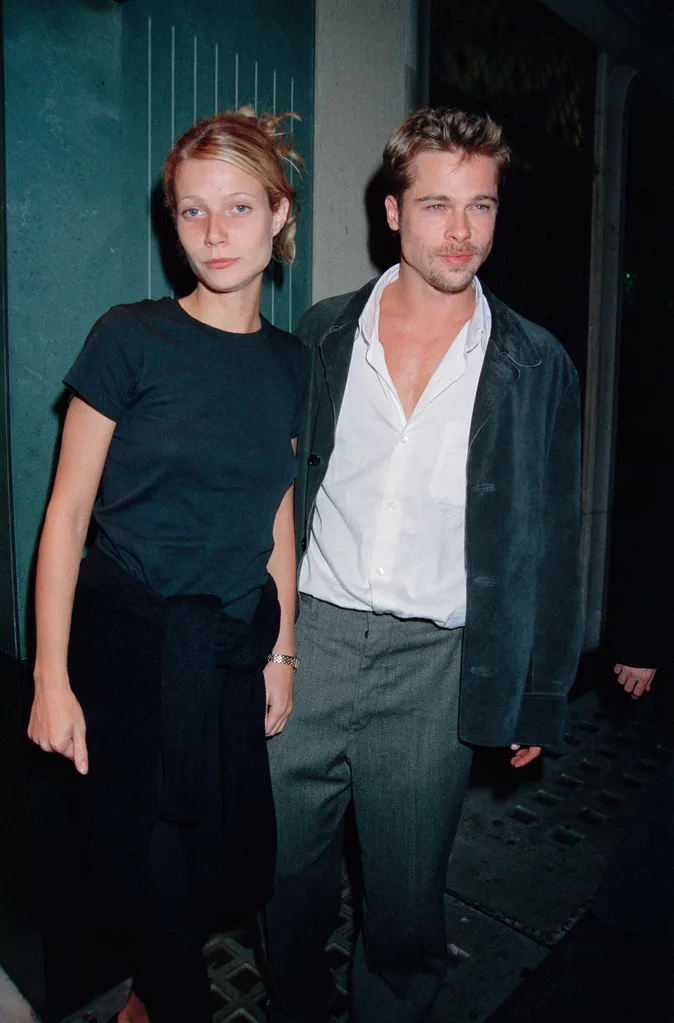 Gwyneth Paltrow and Brad Pitt
