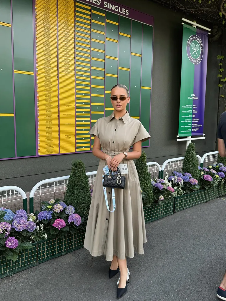 Molly Mae at Wimbledon 2025