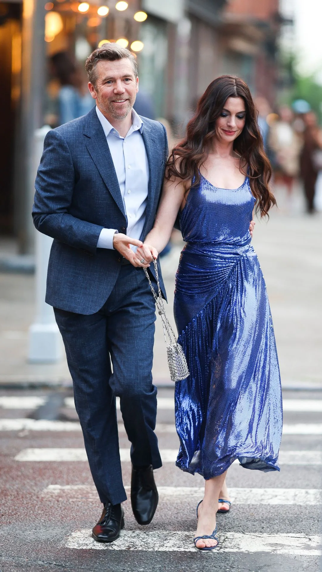 Patrick Brammall and Anne Hathaway