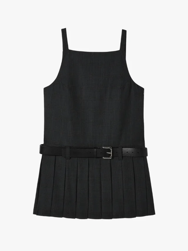 The New Trend Black Friday Sale 2025_ESSE Dana Wool Check Mini Dress