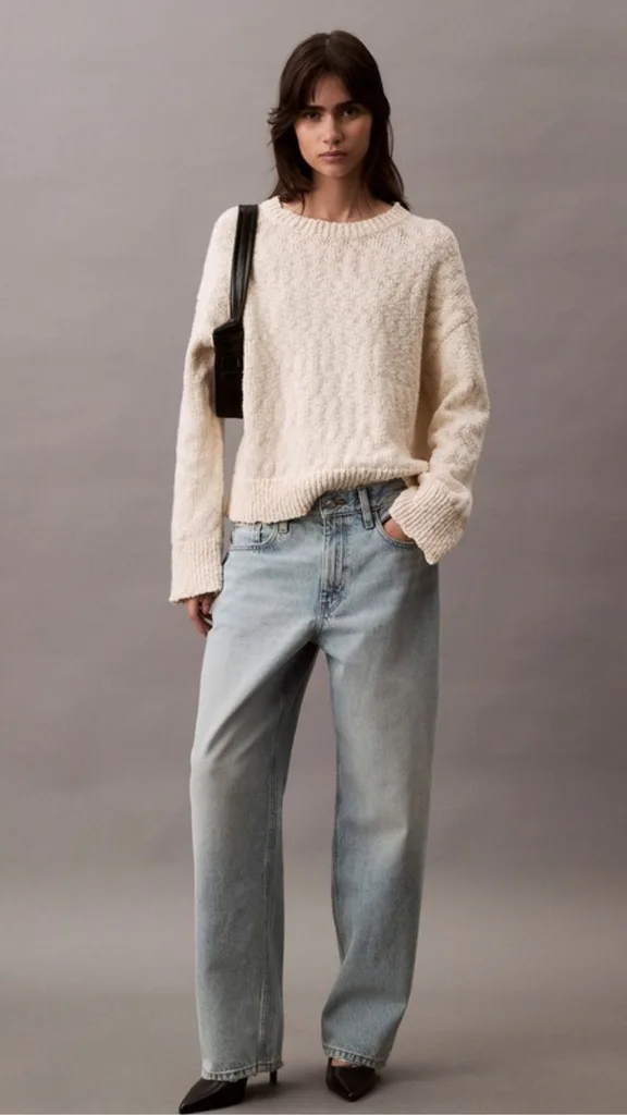 Calvin Klein baggy jeans