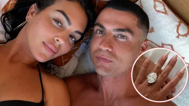 Cristiano Ronaldo and Georgina Rodriguez engagement ring