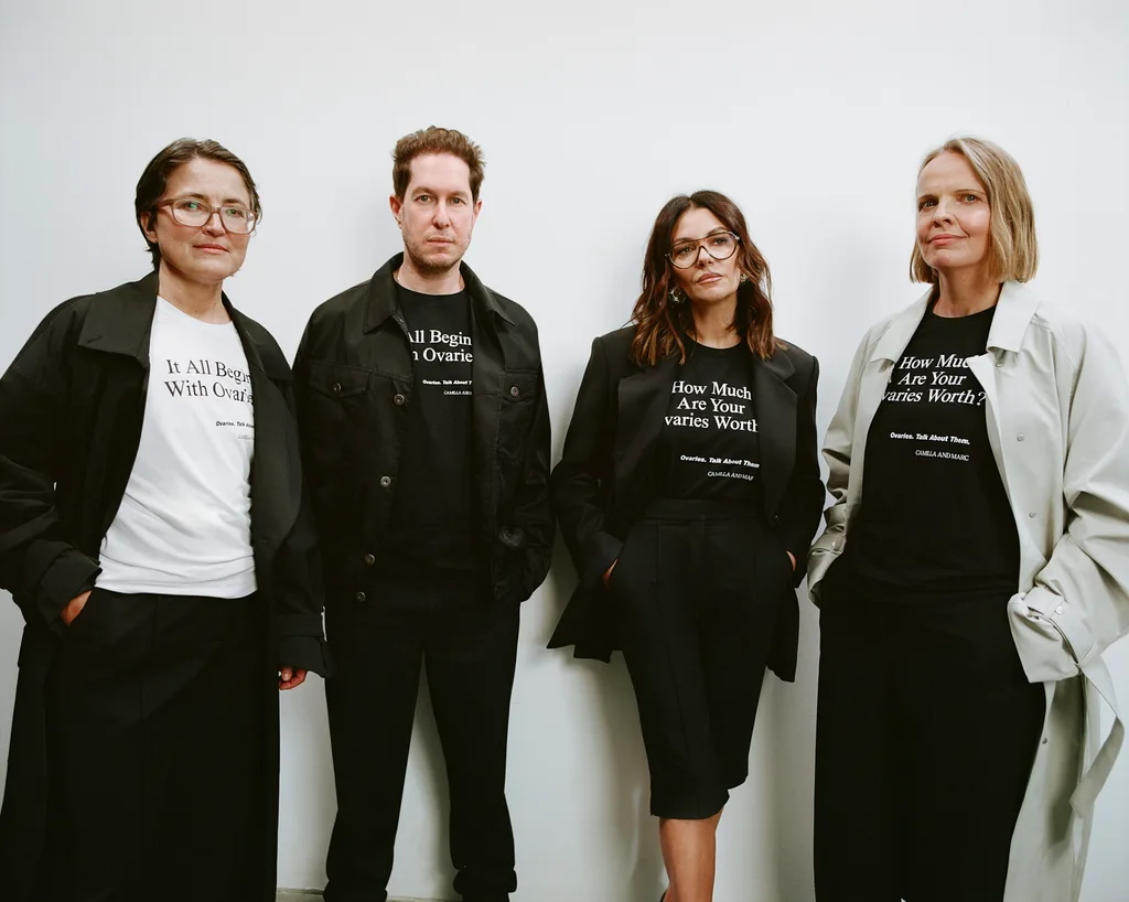 Dr Kristina Wharton, Marc Freeman, Camilla Freeman Topper, and Professor Caroline Ford