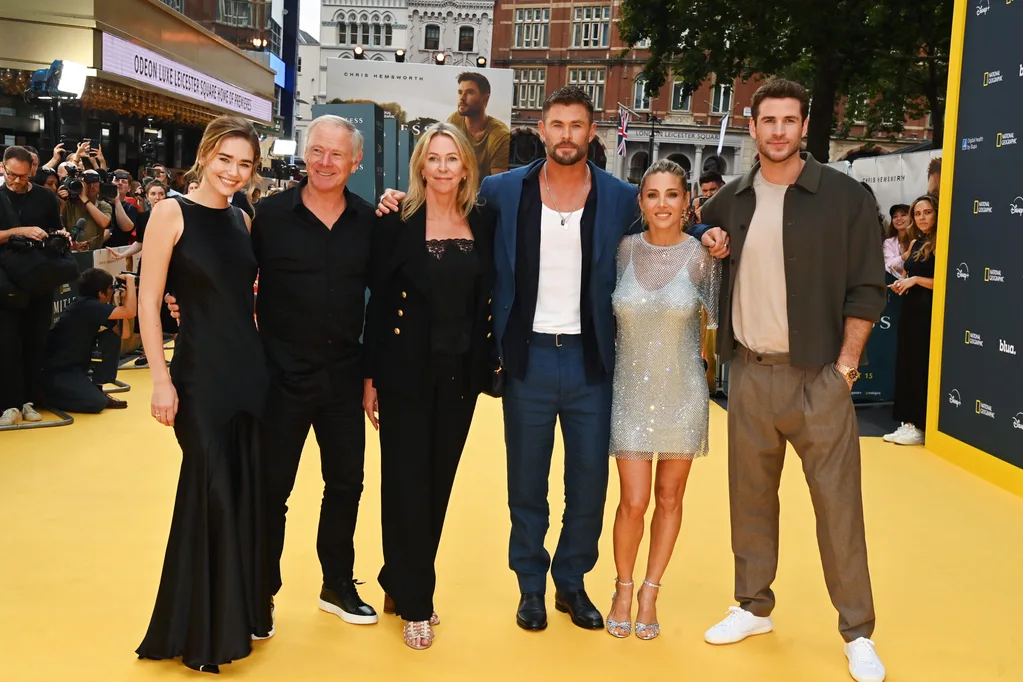 The Hemsworth family