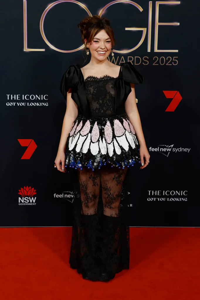 Chloe Hayden at the Logies 2025