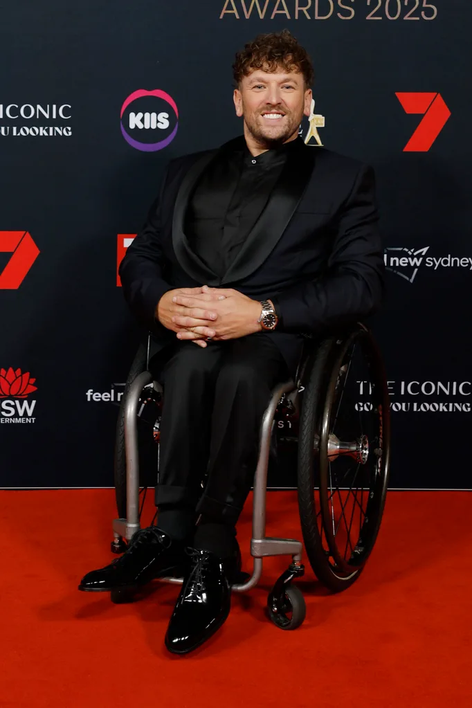 Dylan Alcott at the 2025 Logies