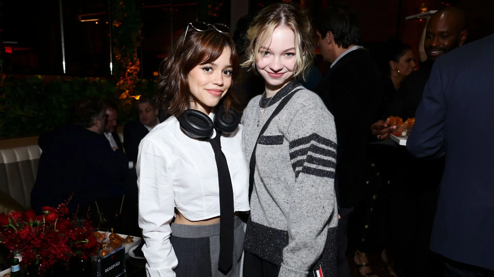 Jenna Ortega and Emma Myers friendship 