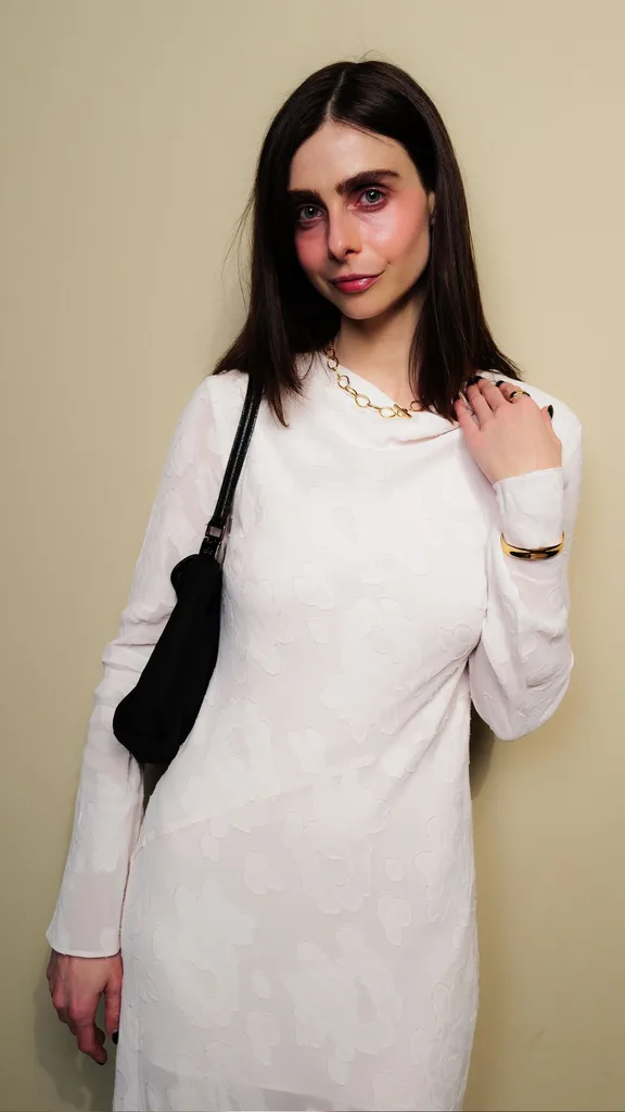 Ruby Feneley at dinner with Pandora