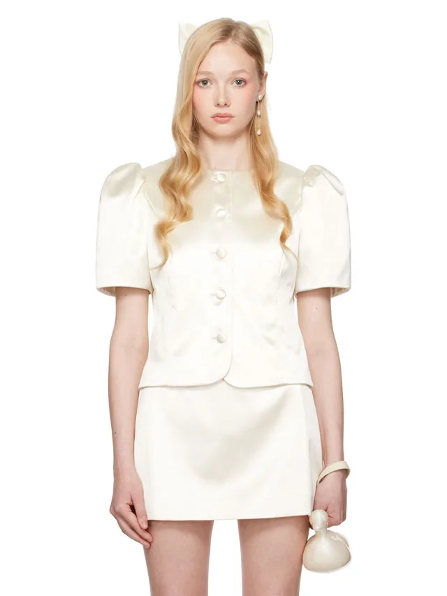 Sandy Liang bridal top