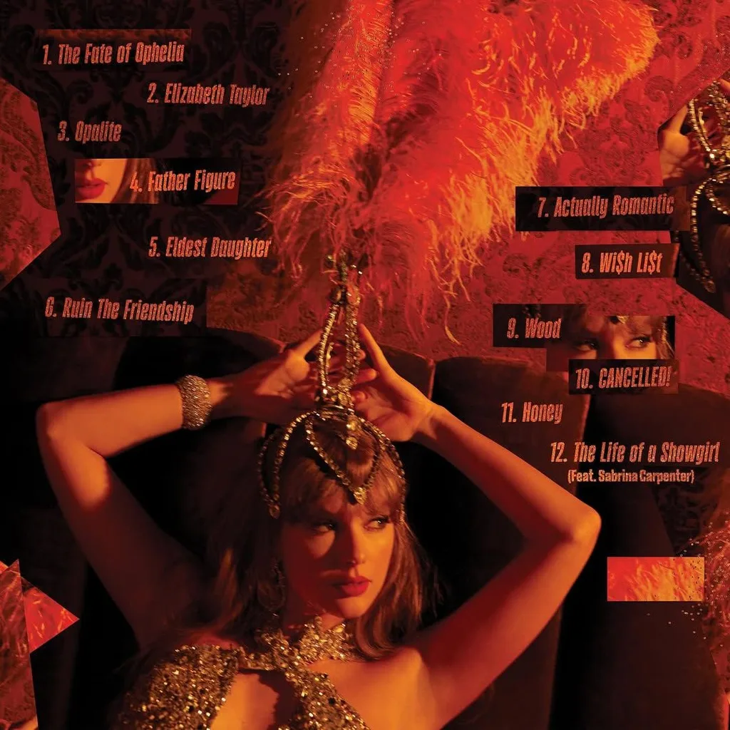 Taylor Swift the life of a showgirl tracklist