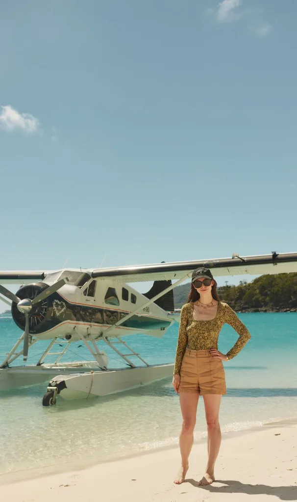 Ruby Feneley on the whitsundays