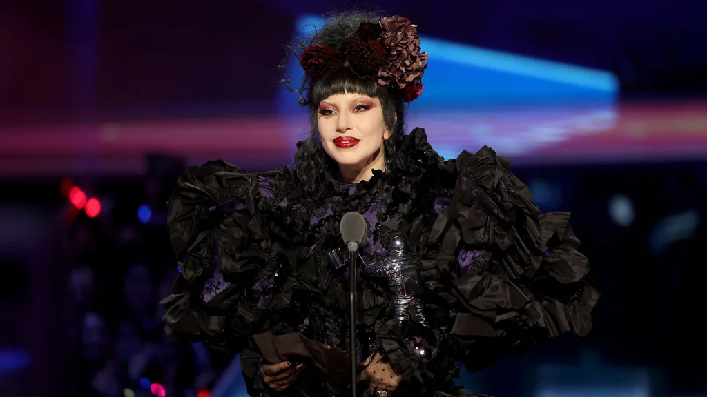 Lady Gaga wearing Marc Jacobs at the MTV VMA awards